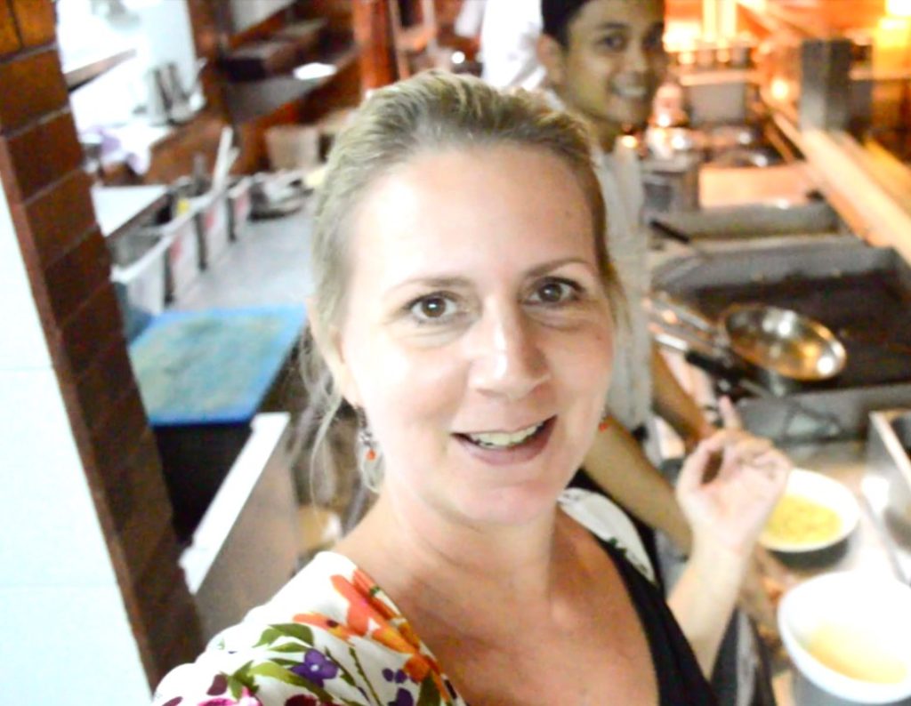 Sheraton Bali Kuta bene kitchen tour video Angela Carson