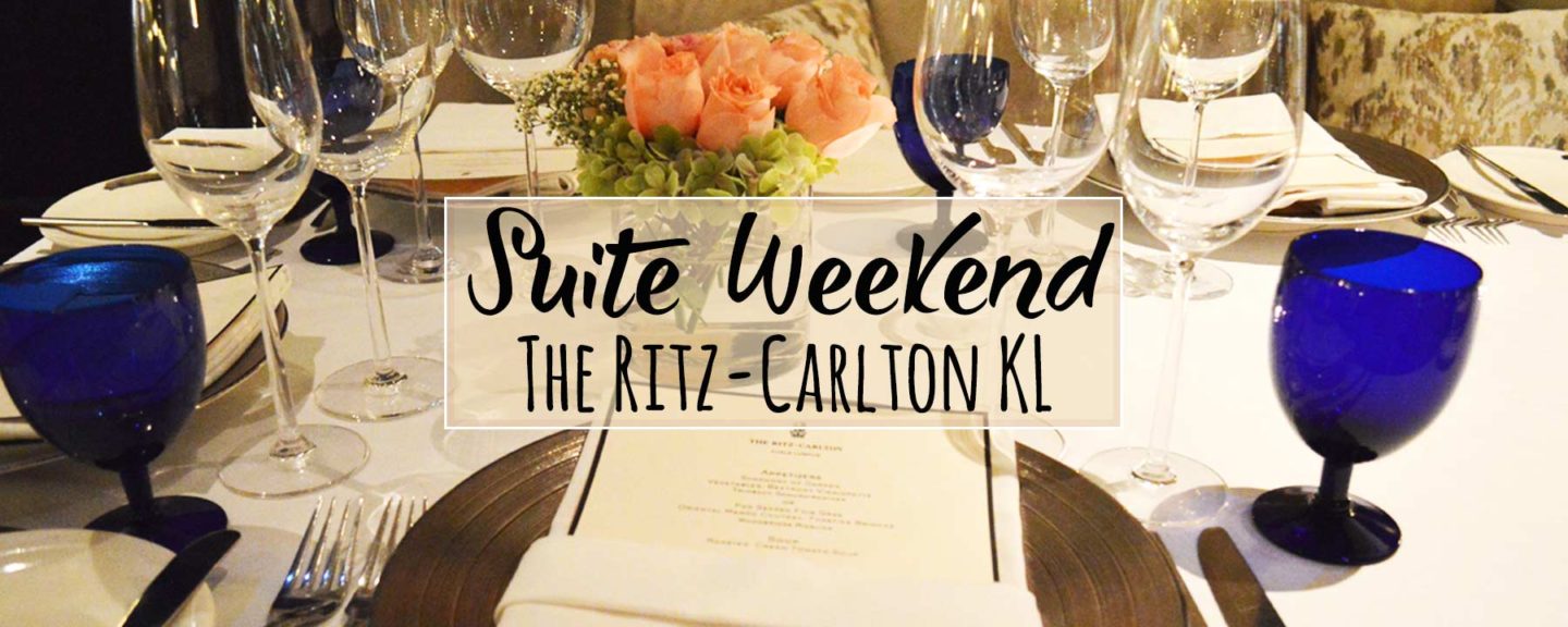 The Ritz-Carlton Kuala Lumpur – Decadent Spa & Foodie Weekend